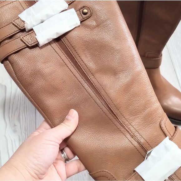 (T-4123) Women's Naturalizer Jessie Wide Calf Riding Boot Sz 8 - Picture 5 of 12